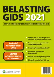 Omslag van Belastinggids 2021