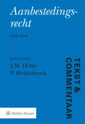Omslag van Aanbestedingsrecht
