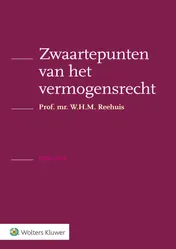 Omslag van Zwaartepunten van het vermogensrecht