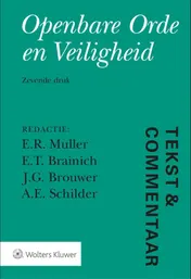 Omslag van Openbare orde en veiligheid