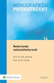 Omslag van Nederlands nationaliteitsrecht