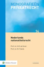 Omslag van Nederlands nationaliteitsrecht