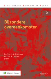 Omslag van Bijzondere overeenkomsten