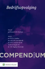 Omslag van Compendium Bedrijfsopvolging