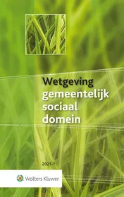 Omslag van Wetgeving gemeentelijk sociaal domein 2021-1
