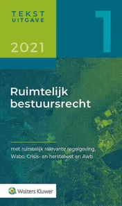 Omslag van Tekstuitgave Ruimtelijk bestuursrecht 2021/1
