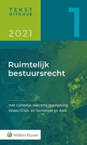 Omslag van Tekstuitgave Ruimtelijk bestuursrecht 2021/1