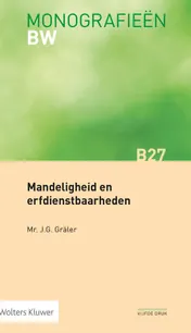 Omslag van Mandeligheid en erfdienstbaarheden