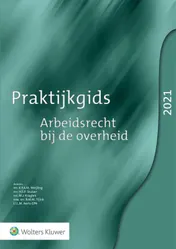 Omslag van Praktijkgids Arbeidsrecht bij de overheid 2021
