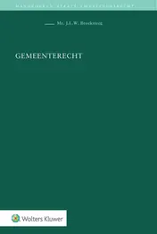 Omslag van Gemeenterecht