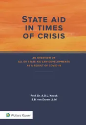 Omslag van State aid in times of crisis