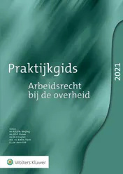 Omslag van Praktijkgids Arbeidsrecht bij de overheid 2021