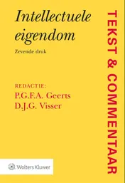 Omslag van Tekst & Commentaar Intellectuele eigendom