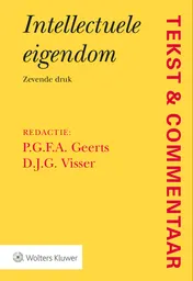 Omslag van Tekst & Commentaar Intellectuele eigendom