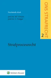 Omslag van Strafprocesrecht