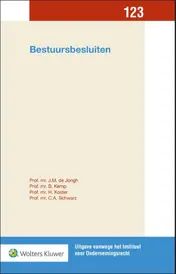 Omslag van Bestuursbesluiten