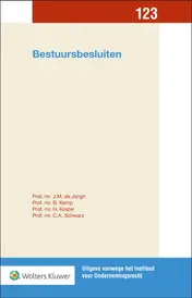 Omslag van Bestuursbesluiten
