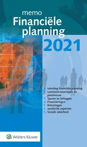 Omslag van Memo Financiële planning 2021