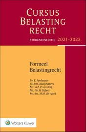 Omslag van Formeel belastingrecht2021-2022