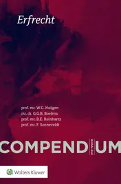 Omslag van Compendium erfrecht