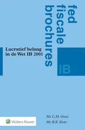 Omslag van Lucratief belang in de Wet IB 2001