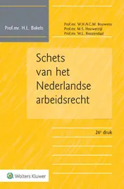 Omslag van Schets van het Nederlandse arbeidsrecht