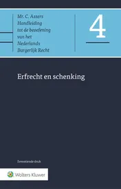 Omslag van Erfrecht en schenking