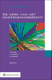 Omslag van De kern van het ondernemingsrecht