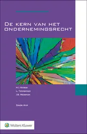 Omslag van De kern van het ondernemingsrecht