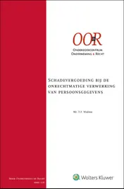 Omslag van Schadevergoeding bij de onrechtmatige verwerking van persoonsgegevens