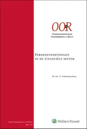 Omslag van Personentoetsingen in de financiële sector