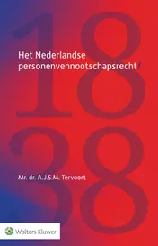 Omslag van Het Nederlandse personenvennootschapsrecht