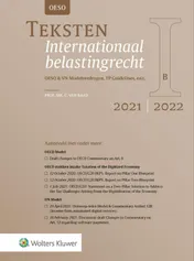 Omslag van Teksten Internationaal belastingrecht 2021/2022