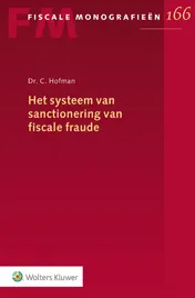 Omslag van Het systeem van sanctionering van fiscale fraude