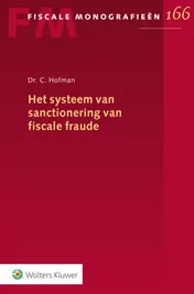 Omslag van Het systeem van sanctionering van fiscale fraude