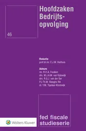 Omslag van Hoofdzaken Bedrijfsopvolging