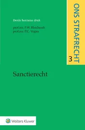 Omslag van Sanctierecht derde herziene druk