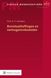 Omslag van Bronstaatheffingen en vermogensinkomsten