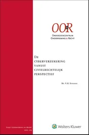 Omslag van De cyberverzekering vanuit civielrechtelijk perspectief