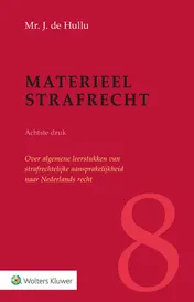 Omslag van Materieel strafrecht