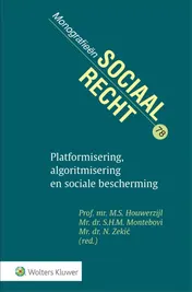 Omslag van Platformisering, algoritmisering en sociale bescherming