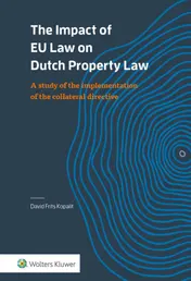 Omslag van The Impact of EU Law on Dutch Property Law