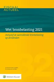 Omslag van Wet bronbelasting 2021