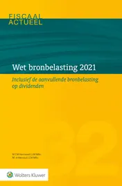 Omslag van Wet bronbelasting 2021