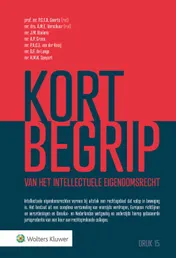 Omslag van Kort begrip van het intellectuele eigendomsrecht