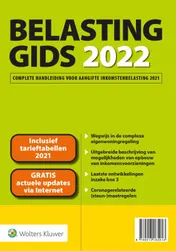 Omslag van Belastinggids 2022