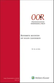 Omslag van Beperkte rechten op eigen goederen