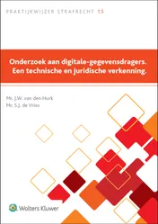 Omslag van Onderzoek aan digitale-gegevensdragers. Een technische en juridische verkenning.