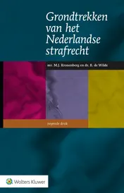 Omslag van Grondtrekken van het Nederlandse strafrecht