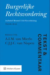 Omslag van Burgerlijke Rechtsvordering